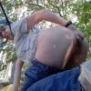 A forester saw me when I was masturbating in the forest and wanted to call the police